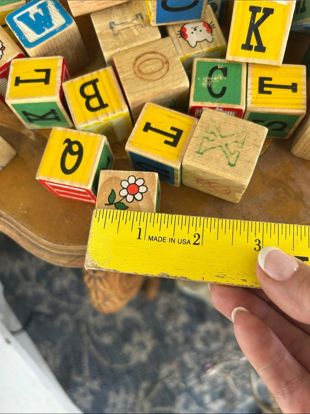 Wooden Alphabet Blocks